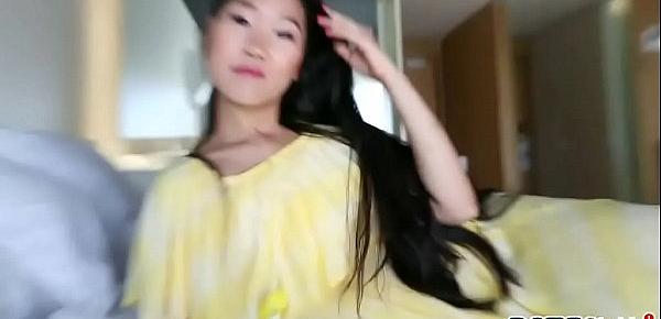  Date Slam - 20yo Asian pornstar Katana has pussy cum filled